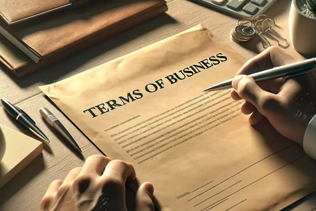 Terms of business